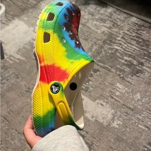 Rainbow Crocs